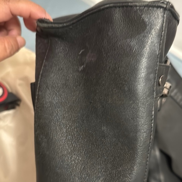 Black Leather Men's Bag - Picture 12 of 16